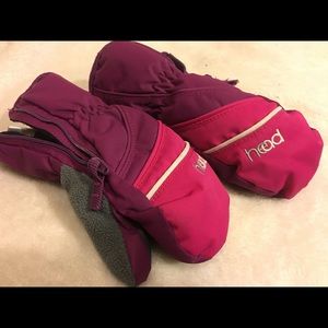 Head Childrens XSmall Outlast Snow Gloves.